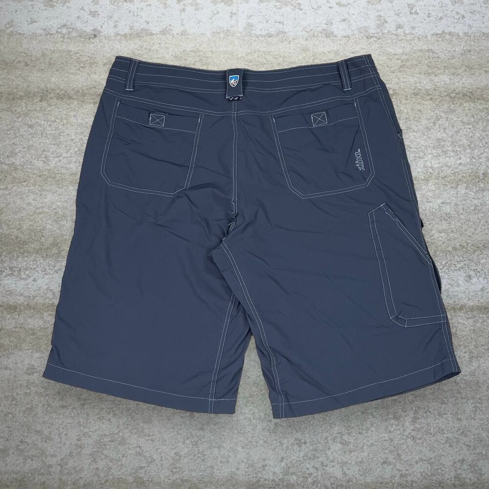 Vintage Y2K Kuhl Lightweight Hiking Shorts 40x13 Dark Grey Polyester 13" Inseam